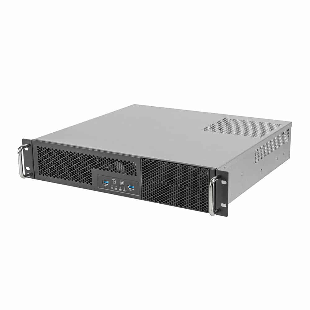 (image for) SilverStone 2U Rackmount Micro-ATX Server Case w/o PSU